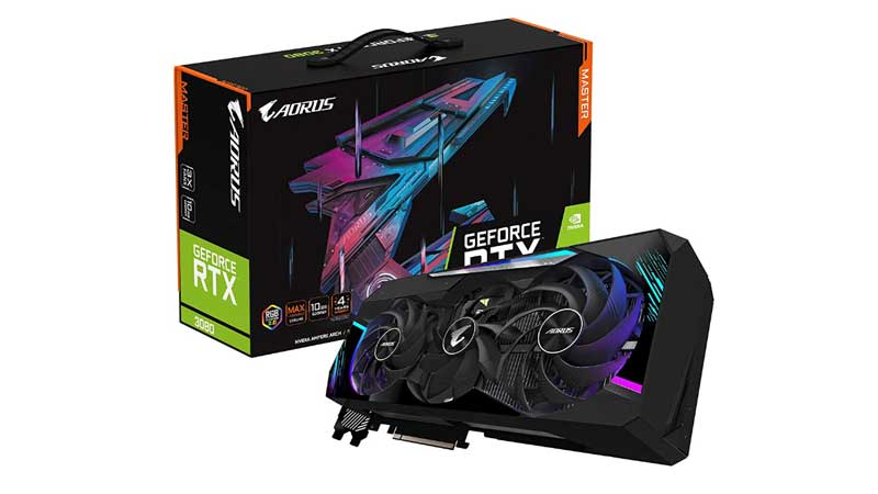 Gigabyte Aorus GeForce RTX 3080 10GB GPU Master