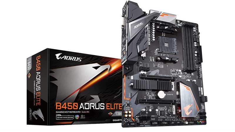 Gigabyte Aorus B450-F II motherboard Ryzen 3 3200g