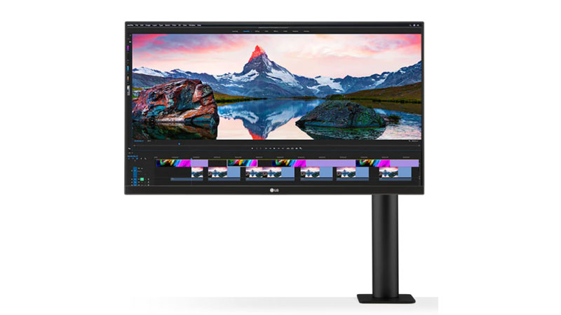 LG 27UN880 monitors for video editing