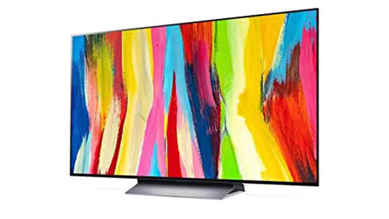 LG C2 PS4 TV