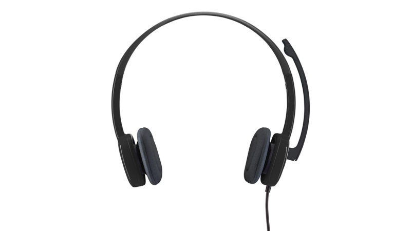 Logitech H151 Headphones for office under 1500