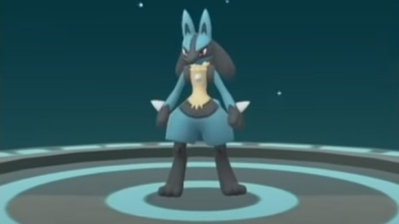 Lucario in Pokémon Go