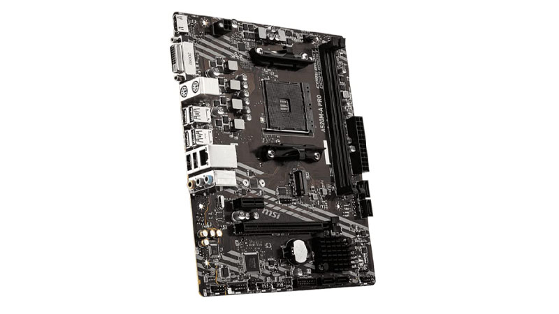 MSI A520M A PRO Motherboard for Gaming PC
