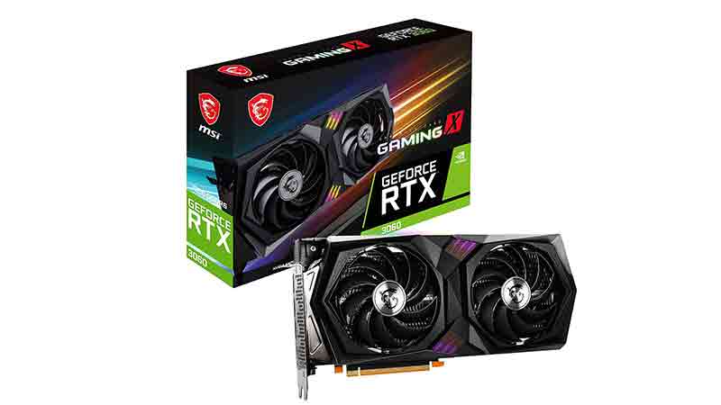 MSI GeForce RTX 3060 Gaming X 12G OC