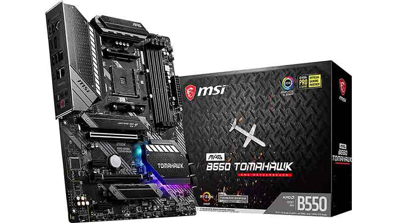MSI MAG B550 Tomahawk Motherboard Ryzen 7