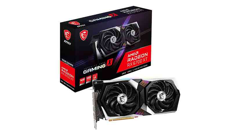 MSI Radeon RX 6700 XT Gaming X 12G