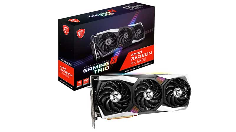 MSI Radeon RX 6800 GPU X Trio