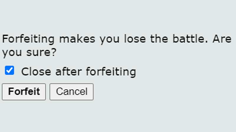 Pokemon-Forfeit