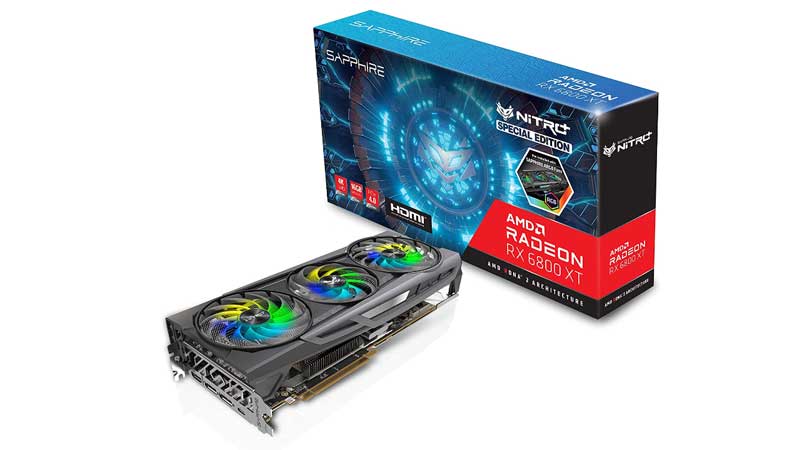 Sapphire Nitro+ Radeon RX 6800 XT GPU