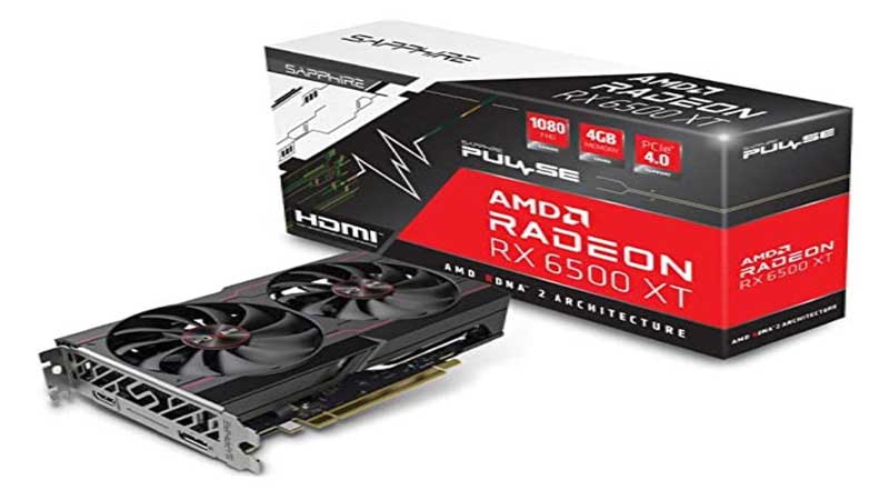 Sapphire Pulse Radeon RX 6500 XT GPU