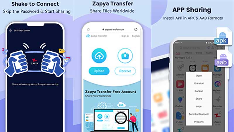 Zapya Android Share Apps