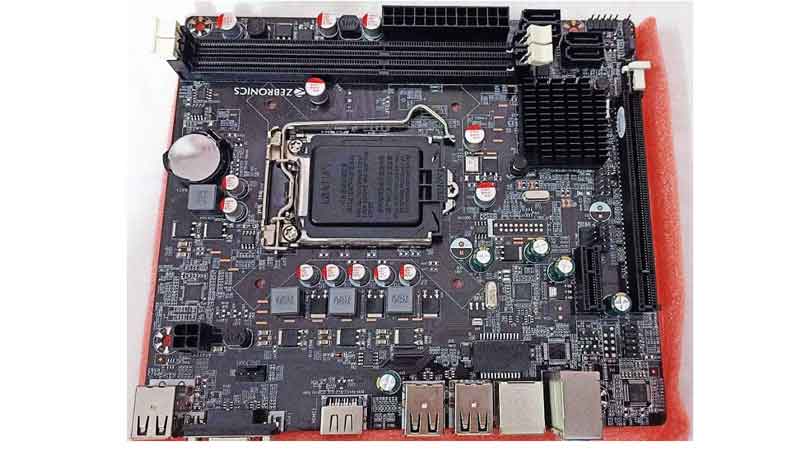 Zebronics H61 Motherboard under 5000