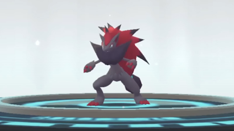 Evolve Zorua into Zoroark in Pokémon Go