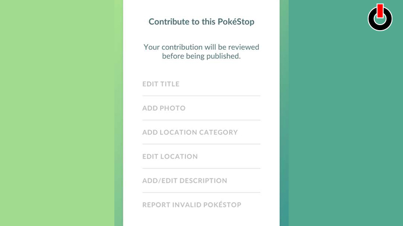 Create a Gym in Pokemon Go 