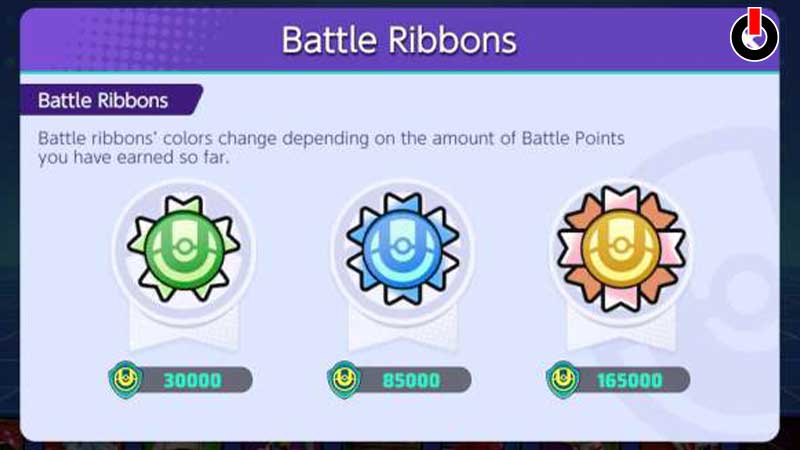 Battle Ribbons in Pokemon Unite