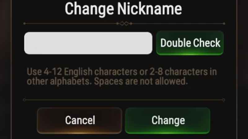 Change Name Epic Seven E7