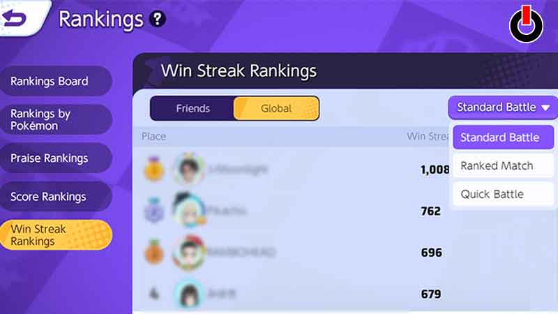 Check Leaderboard Ranking Pokemon Unite