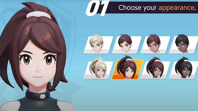 Create A Character In Pokemon Unite