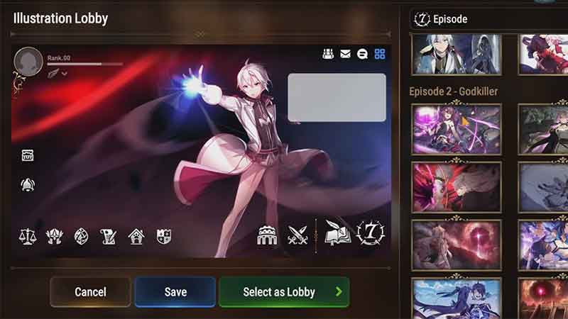 E7 Epic Seven Change Background