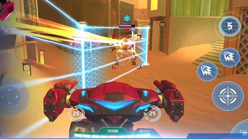 Mech Arena Mobile Games Like Dota 2