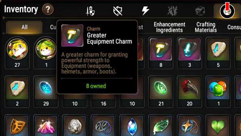 Modification Gems in Epic Seven
