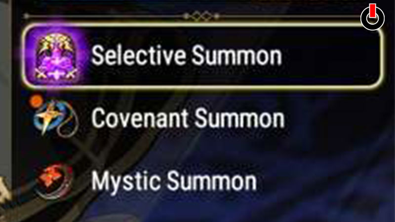 Selective Summon In Epic Seven