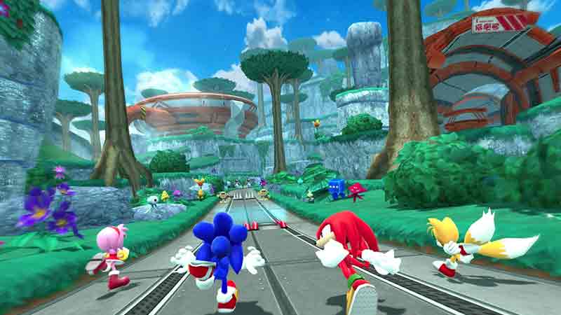 Sonic Forces Running Battle