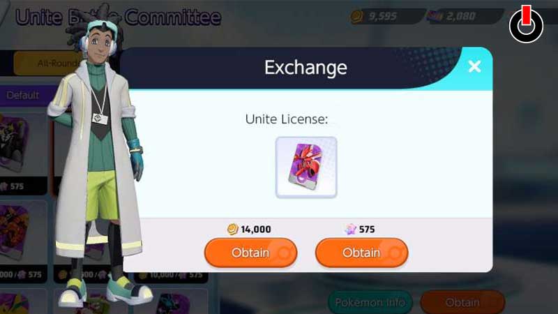Unlock All Pokemon using Unite License in Pokemon Unite