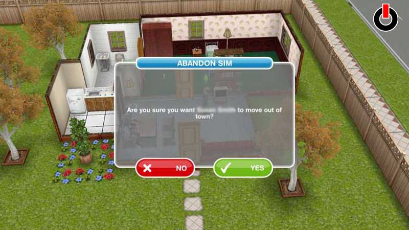Delete A Sim in the Sims Freeplay