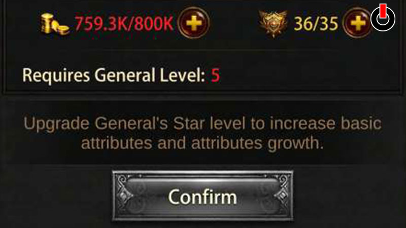 Enhance Generals in Evony