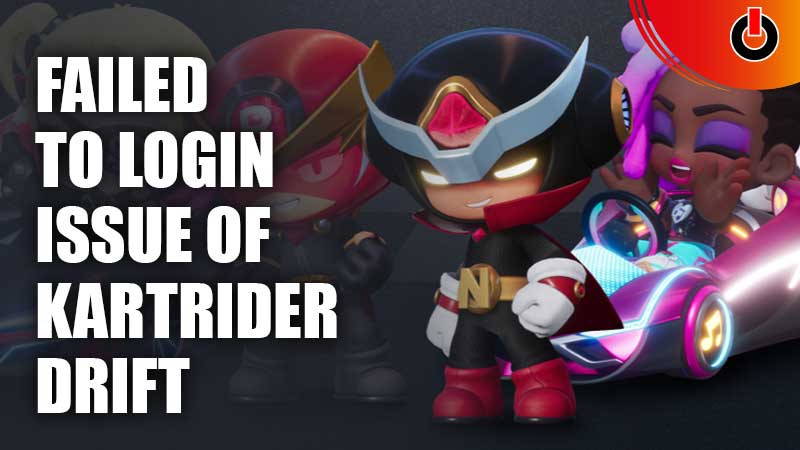 Failed Login KartRider Drift
