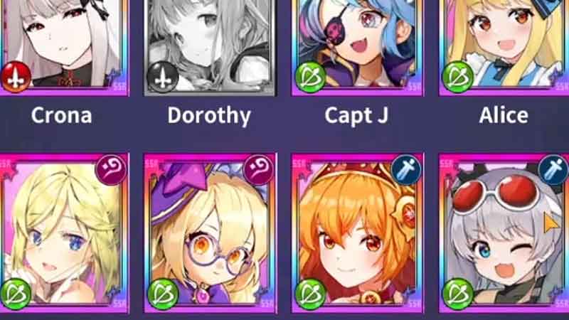 Merge Girls Best Character Tier list