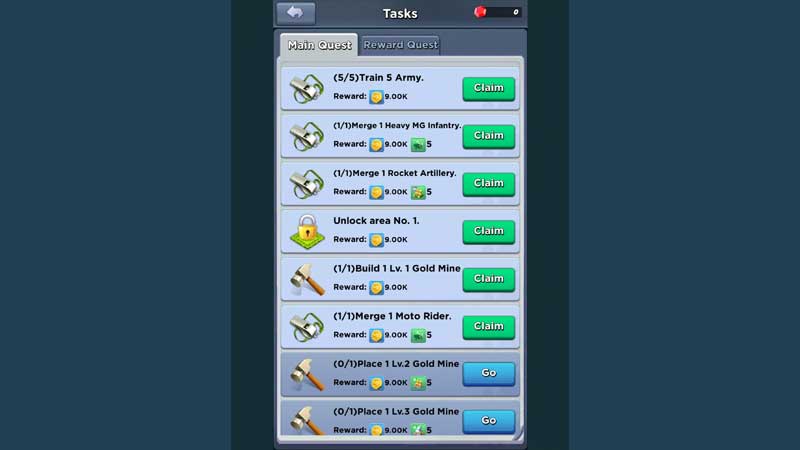 Quests-Top-War-Play