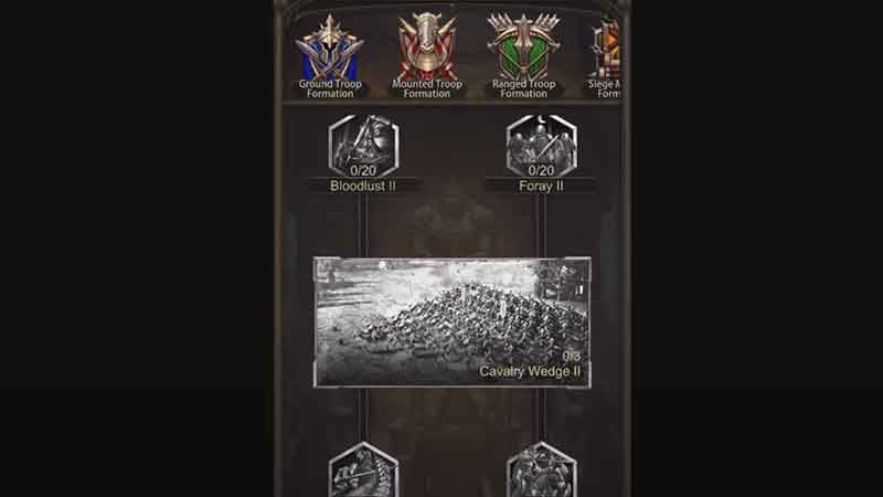 Researching Tactics Evony