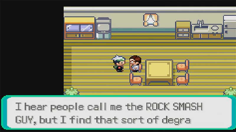 Rock Smash Guy In Pokemon Emerald