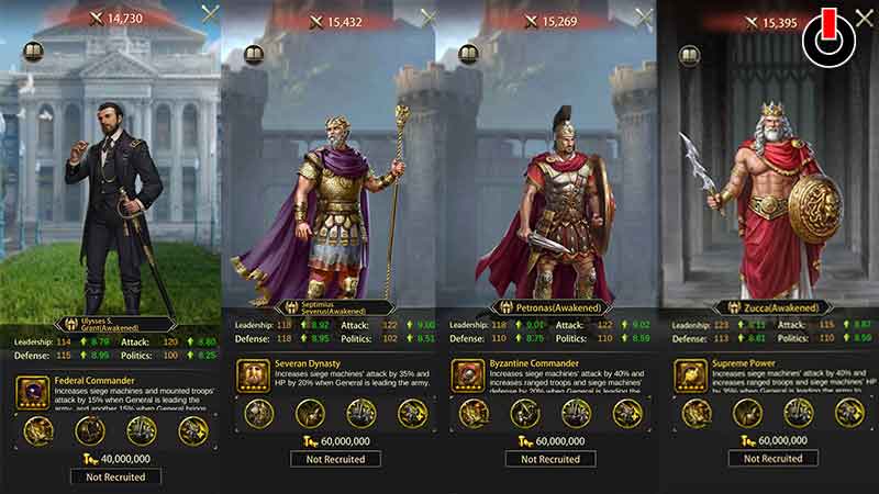 Siege Generals Evony TKR
