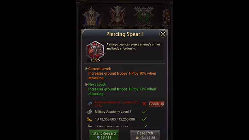 Use Tactic Scrolls Evony