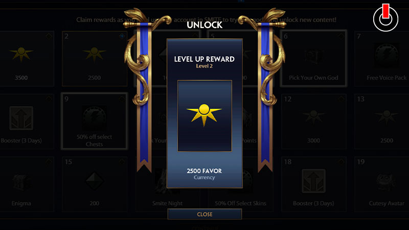 get favor in smite