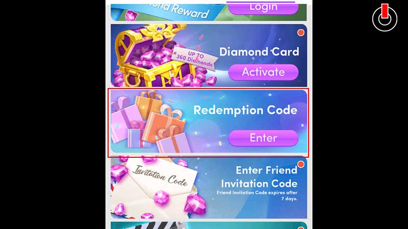 Chapters Redemption Code