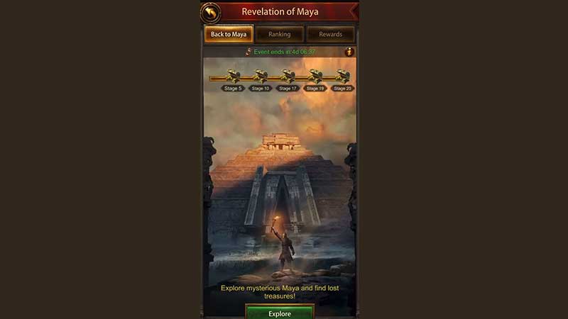 Evony Revelation Of Maya