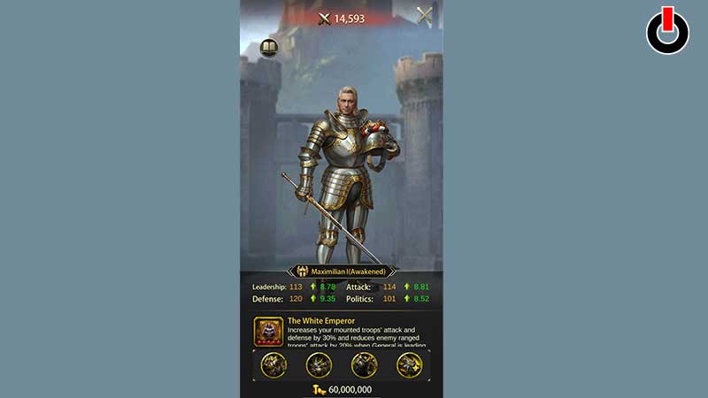 General Maximilian 1 Evony TKR
