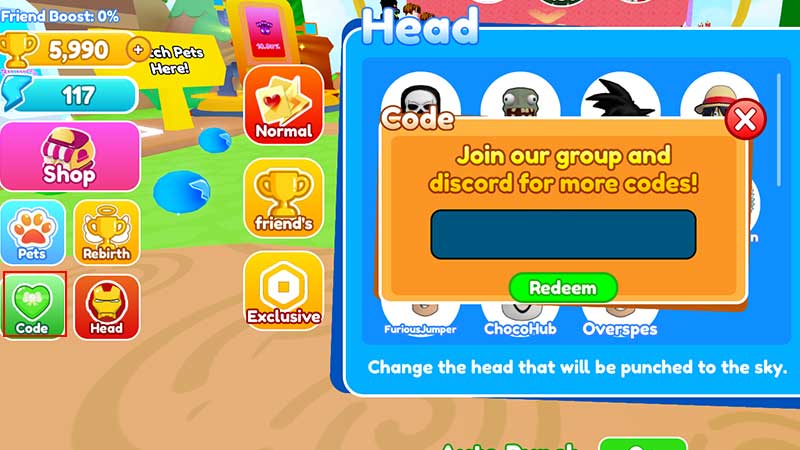 Head Fly Race Codes Redeem