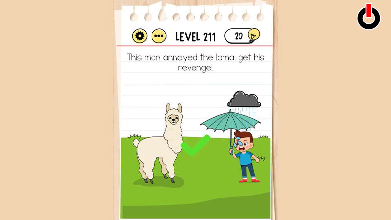 Answer for Level 211 Brain Test Tricky Puzzles