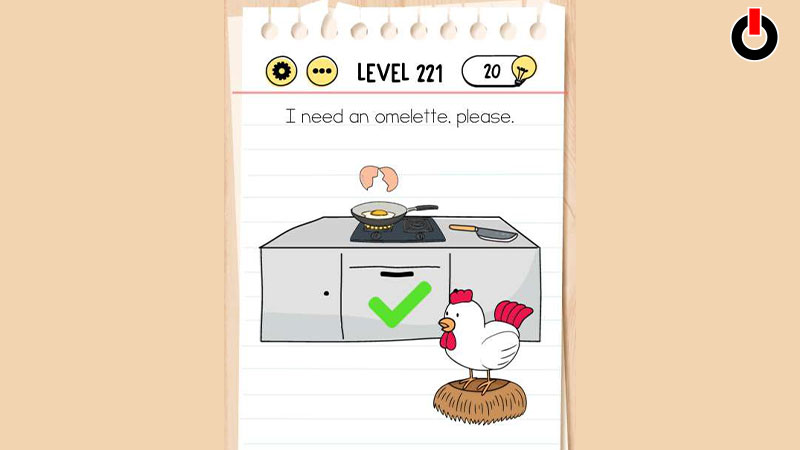 Answer for Level 221