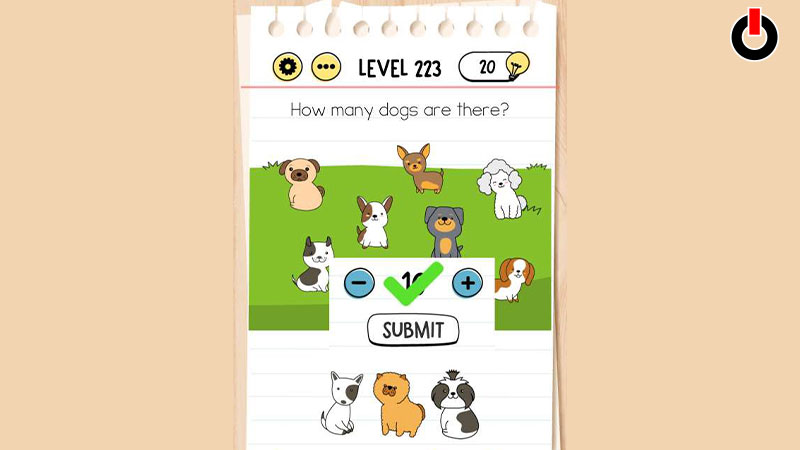 Answer for Level 223