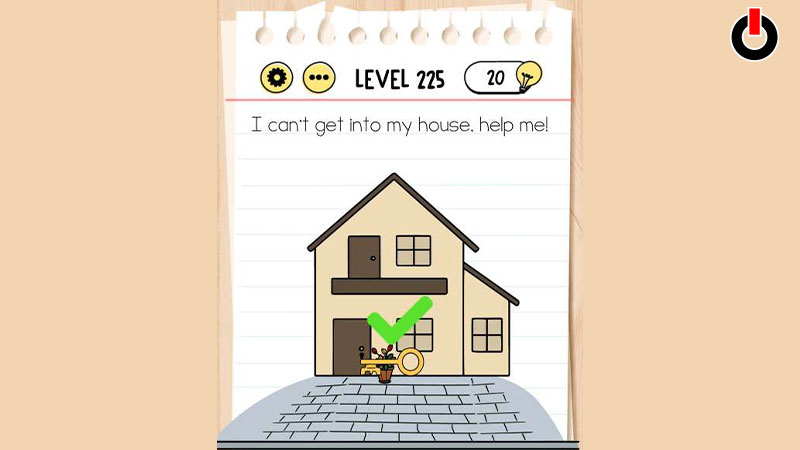 Answers for Level 225 in Brain Test Tricky Puzzles