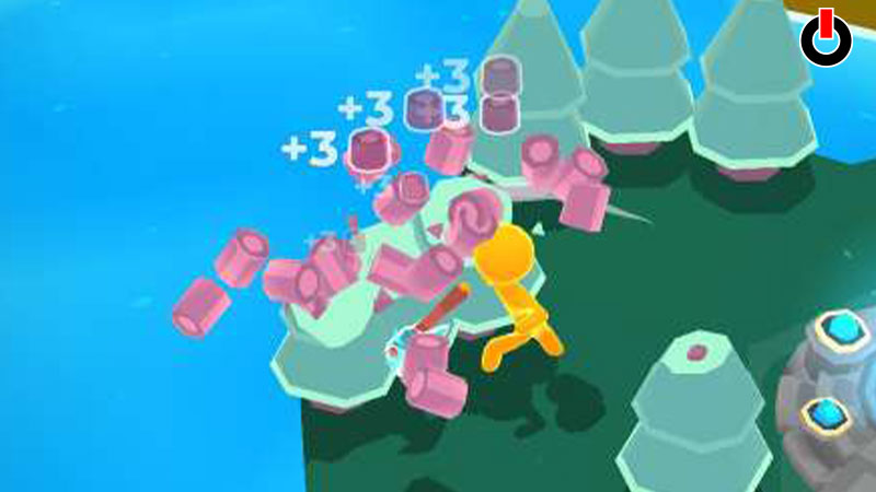 Move Horizontally while harvesting