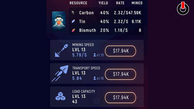 Keep Upgrading Resource Deposits