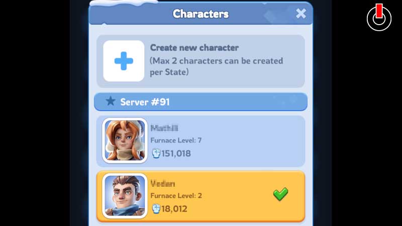 Switch Server In Whiteout Survival