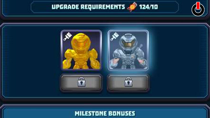 Change Skins in Mighty Doom